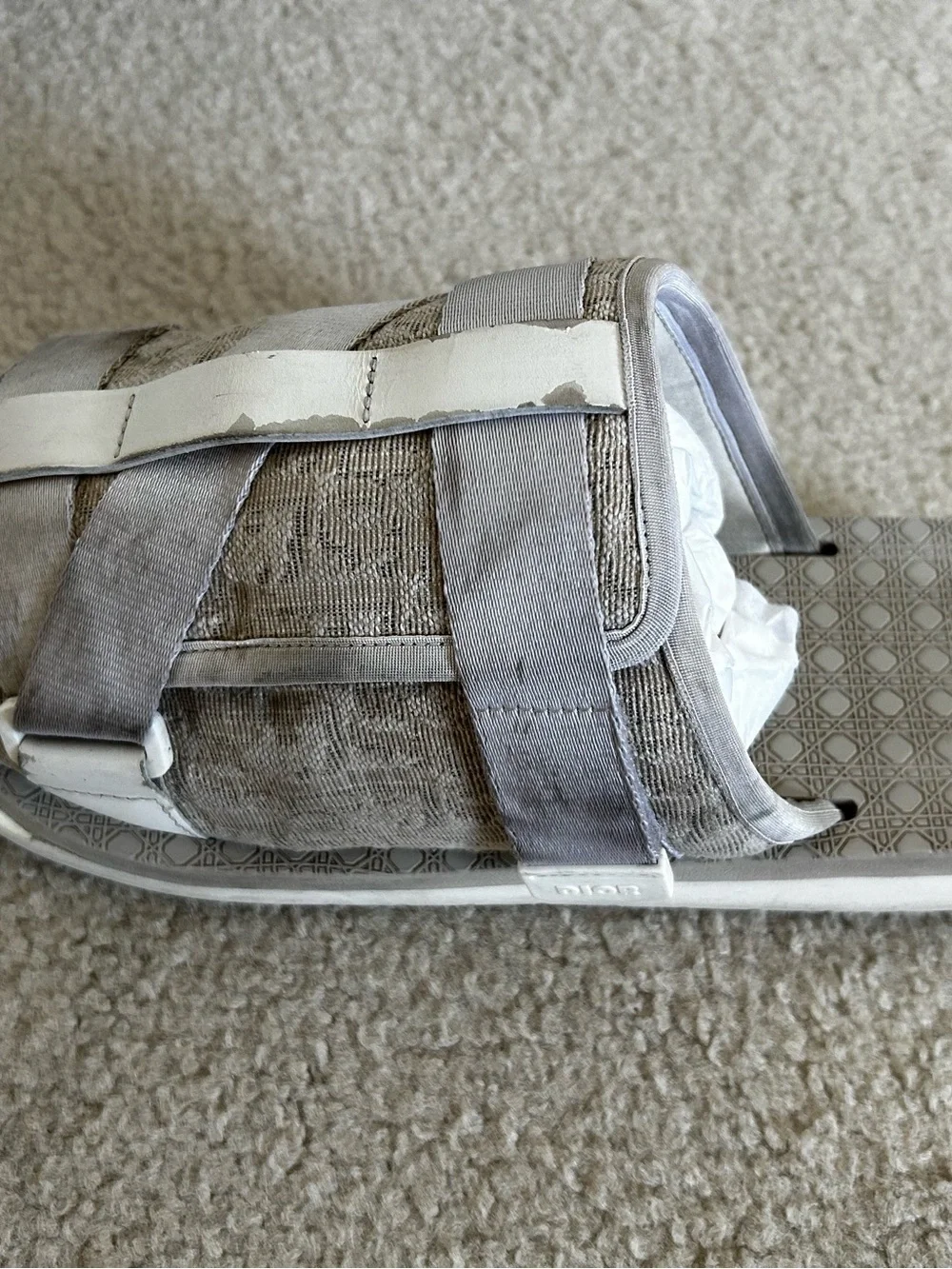 Dior Alpha slides men size 11 authentic